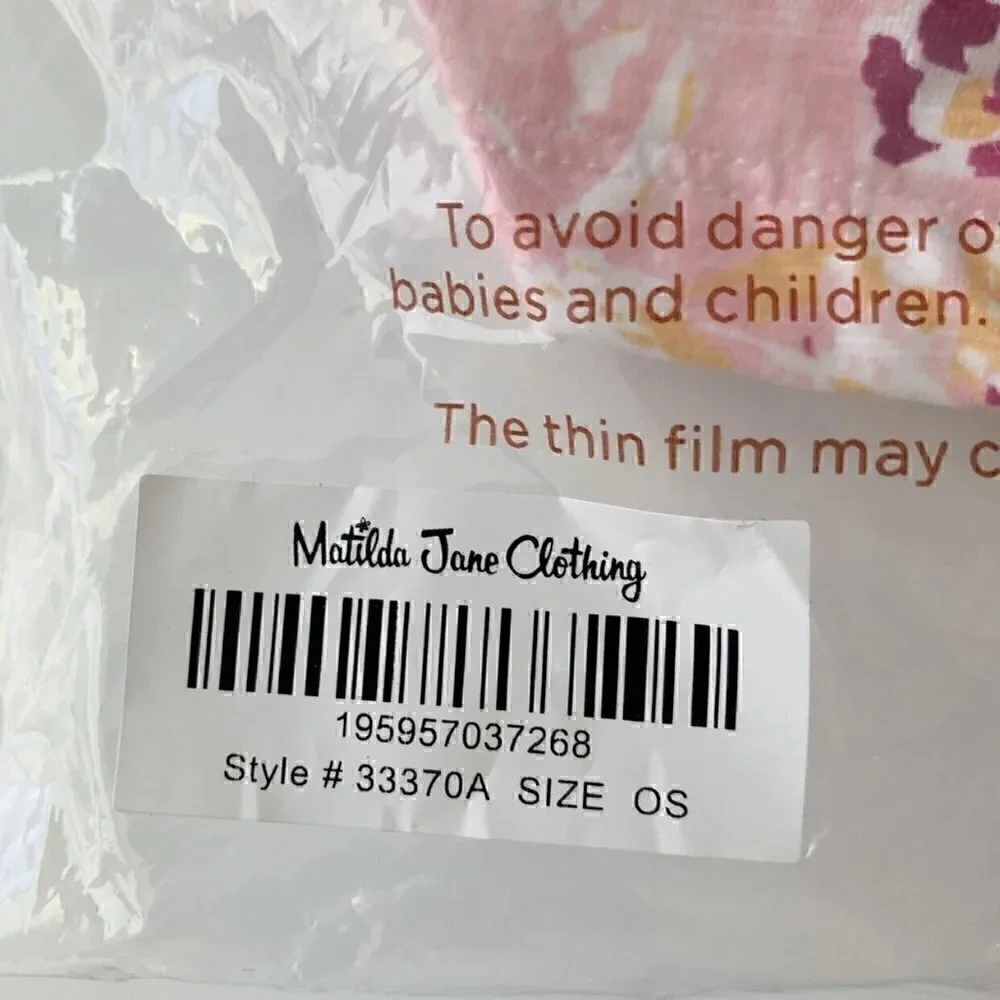 NWT Matilda Jane Baby Girl Hat